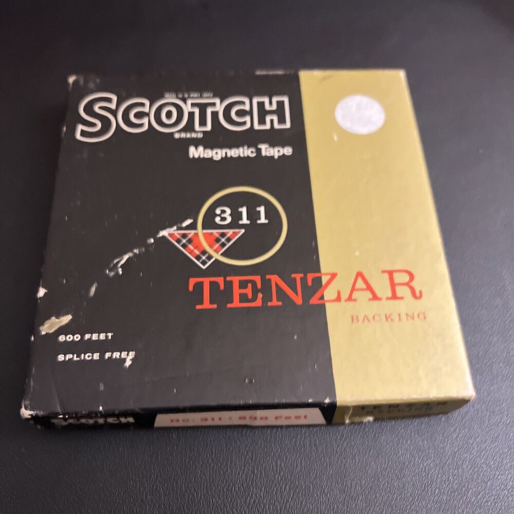 Scotch Magnetic Tape 600 Ft Tenzar Backing - Splice Free